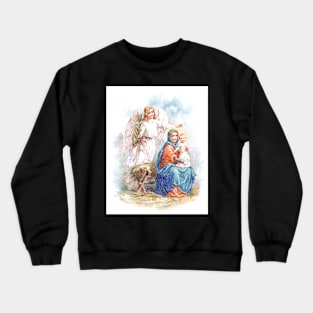 Madonna, Child and Angel Crewneck Sweatshirt